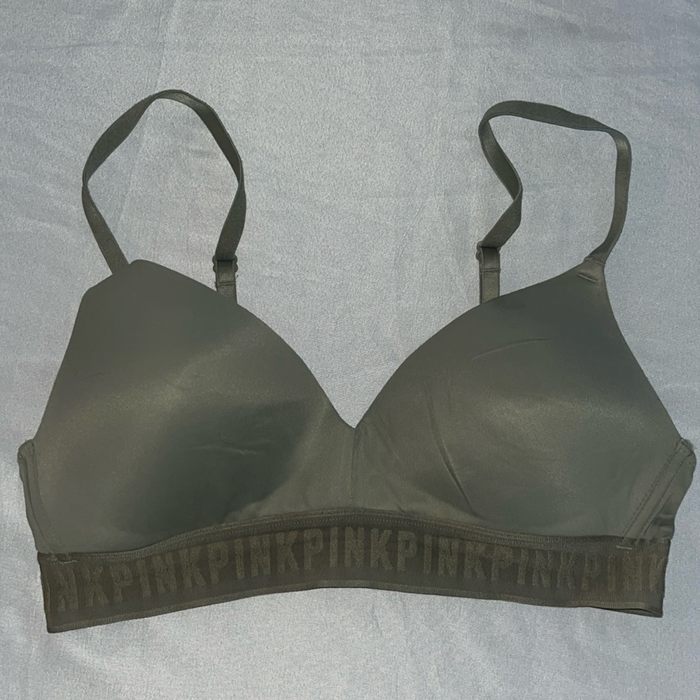 Pink Wireless Bra 34B